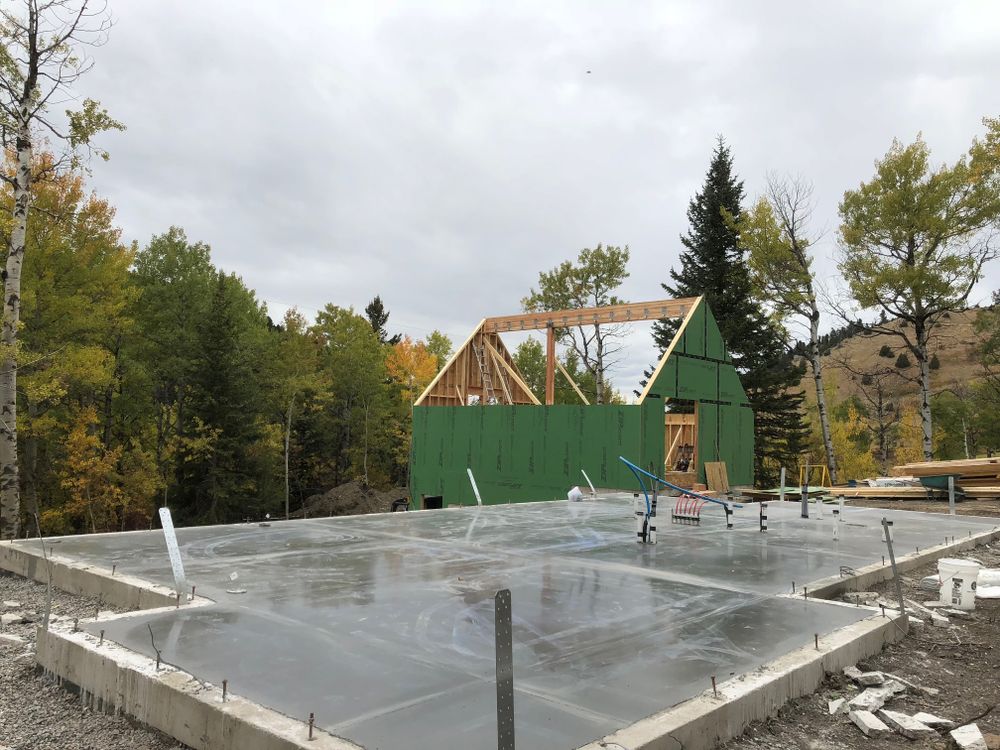 Foundations for R&H Homes in Bozeman, MT