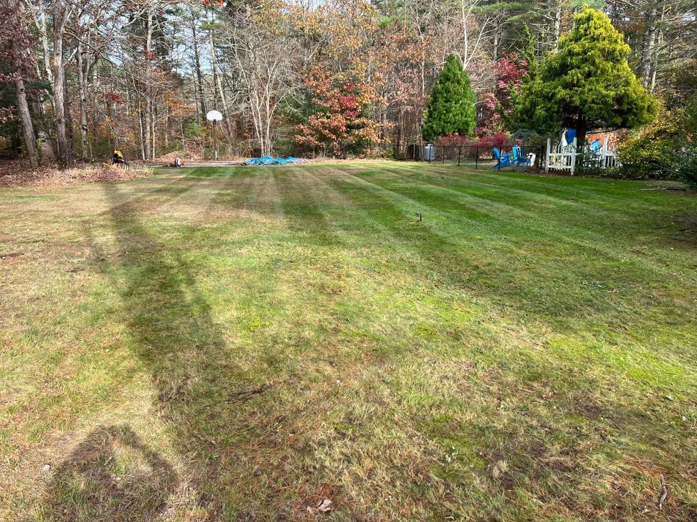 Mowing for Jose & Sons Landscaping in New Bedford, MA
