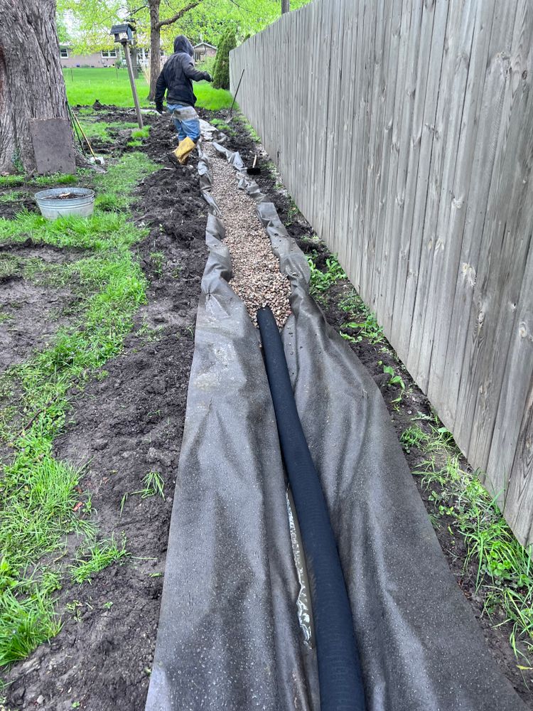 Drainage Systems for Alltimate Outdoor Services in Warren, MI