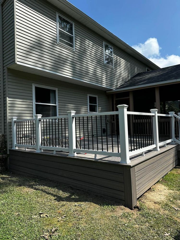 Transform your outdoor space with our expert Deck & Patio Installation service, offering custom designs, quality materials, and professional craftsmanship to enhance your home's beauty and functionality. Enjoy personalized solutions today! for JMS Home Construction in Mentor, OH
