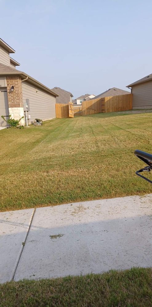 Our Mowing service provides precise, reliable care to maintain a healthy, manicured lawn. We offer regular scheduling and personalized attention, ensuring your yard always looks its best with minimal effort on your part. for Pina Landscaping in Austin, TX