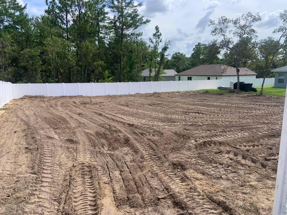 Our Site Preparation service includes clearing and grading land for construction projects, ensuring a level and stable foundation. Trust us to prepare your property efficiently and professionally for your project's success. for All American Excavating Inc in Brooksville,  FL