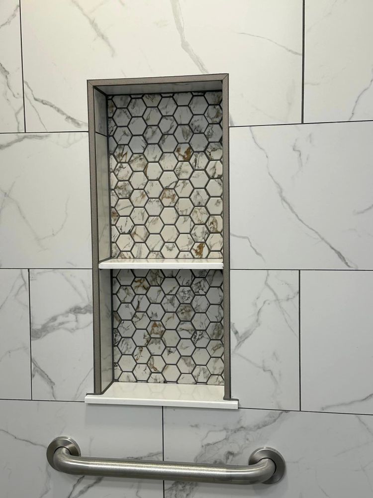 Transform your home with our expert tile work services, offering precision installation and stunning designs. We enhance bathrooms, kitchens, and floors with quality craftsmanship to elevate your living spaces beautifully. for Starr Tile & Remodeling in Russellville,,  AL