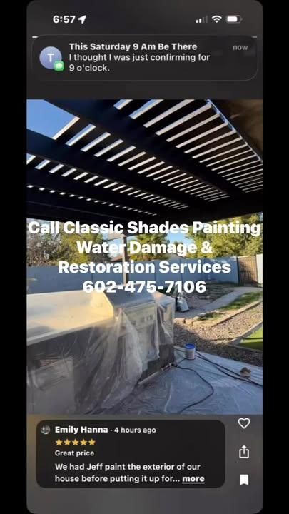 All Photos for Classic Shades Painting Water Damage & Restoration LLC in Mesa, AZ
