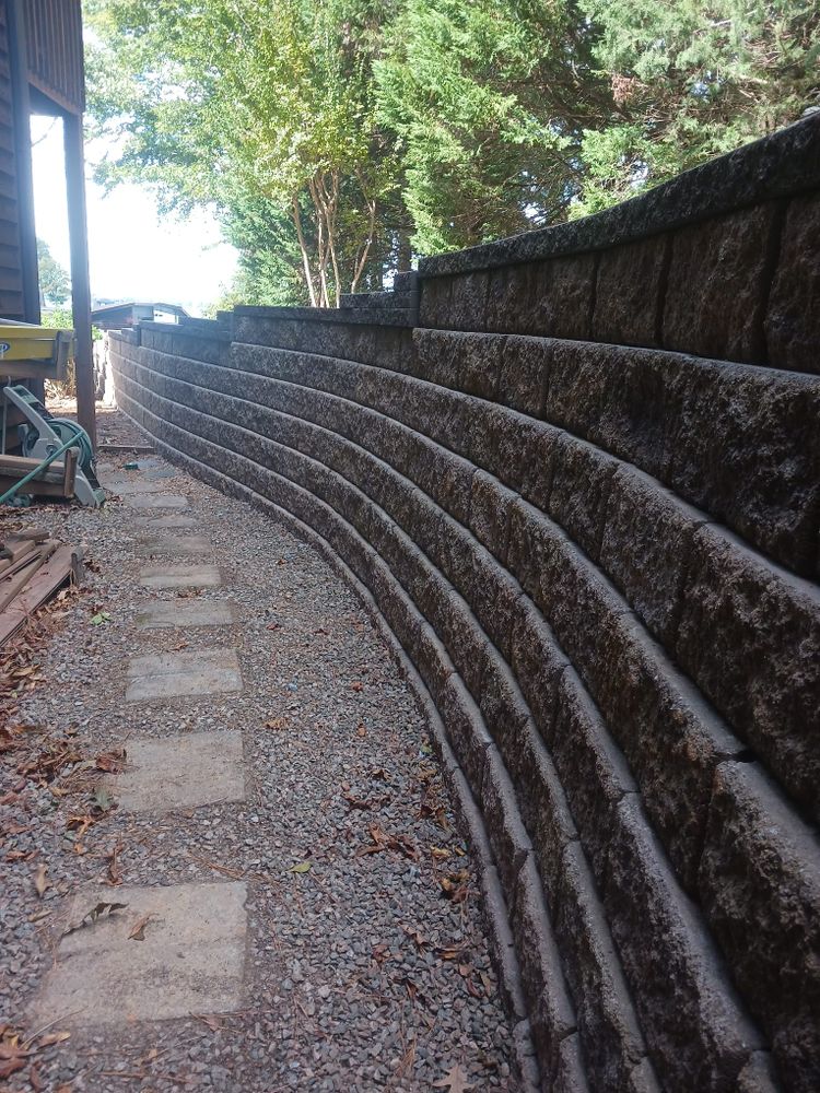 Hardscaping for Rosales Landscaping LLC in Lake Gaston, North Carolina