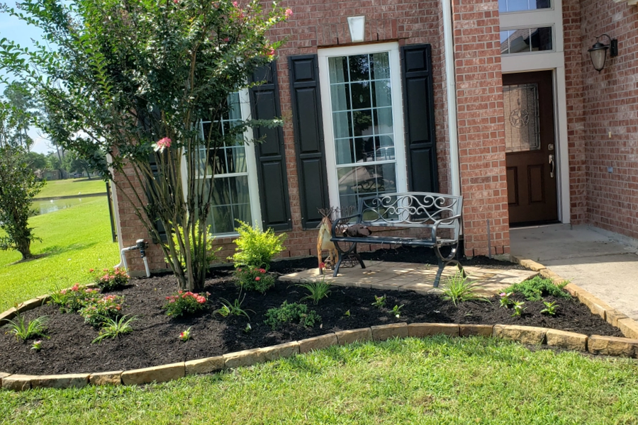 Landscaping for DJM Ground Services in Tomball, TX