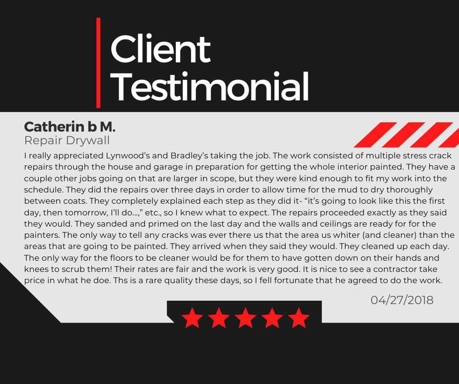 Customer Testimonials for BK's Painting & Repair  in Emporia, KS