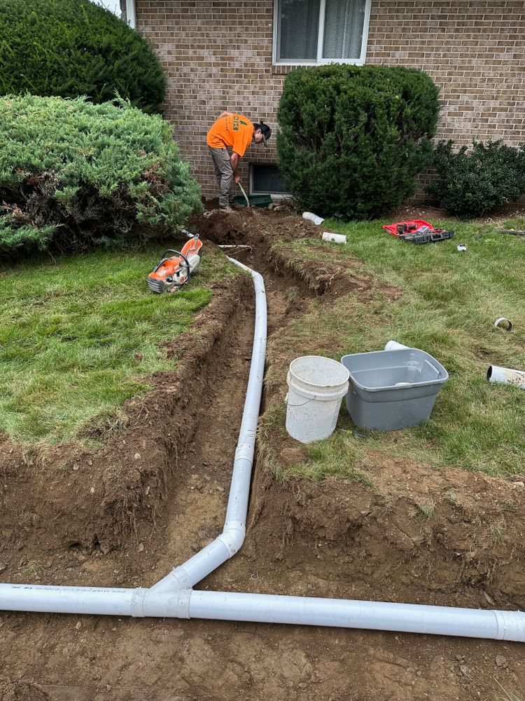 Drainage & Excavation for NK Landscaping LLC in Dutchess County, NY