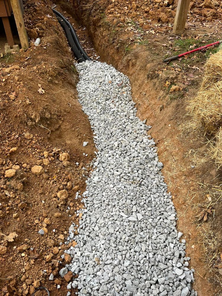 Excavating for J.P Landscaping and excavation in Chattanooga, TN