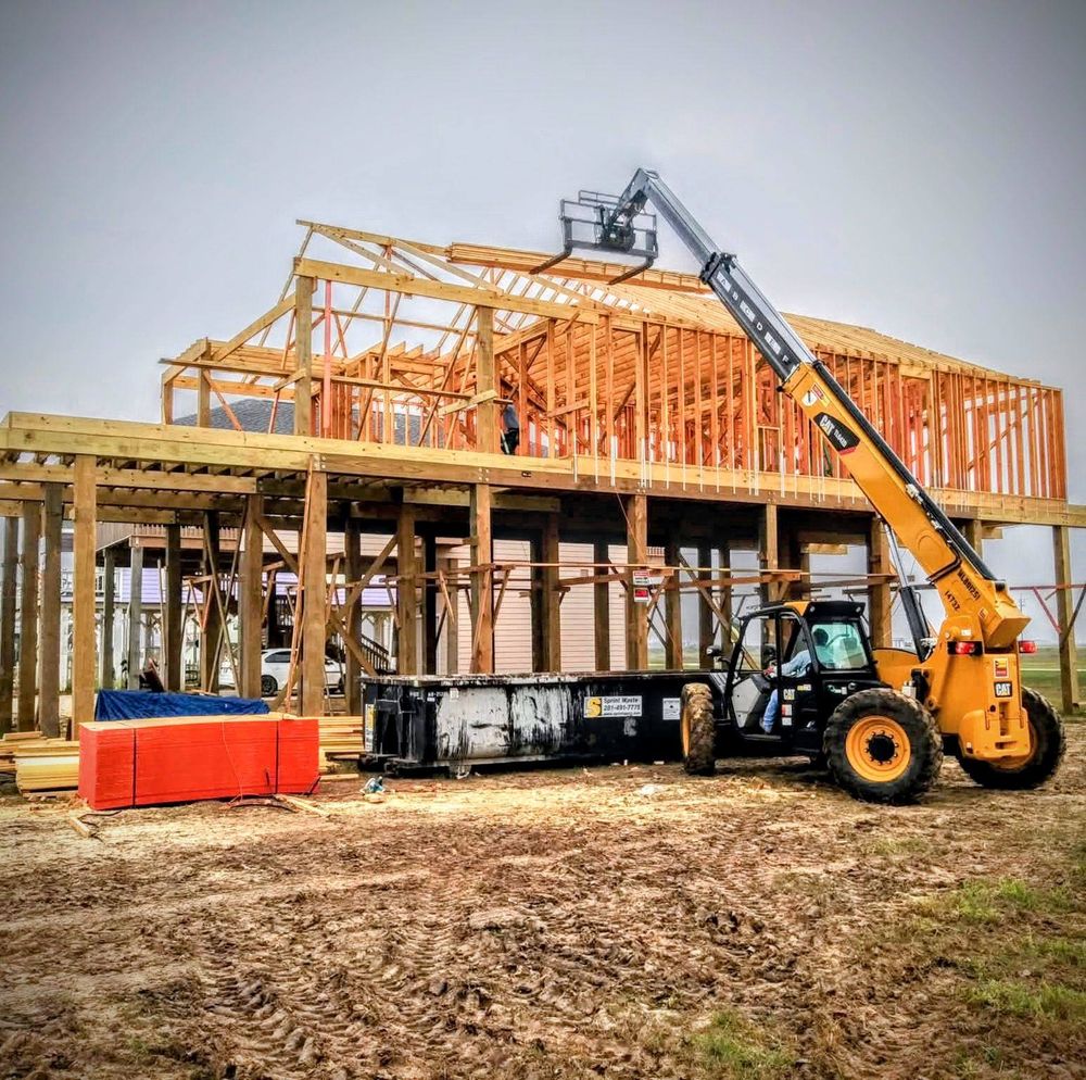 Construction for TNSservices in Freeport, TX