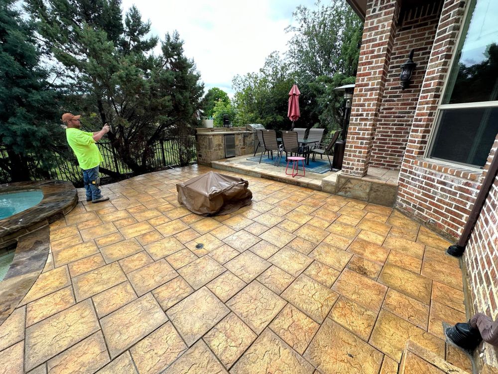 Hardscaping for Bronco Masonry Inc. in Dallas, TX