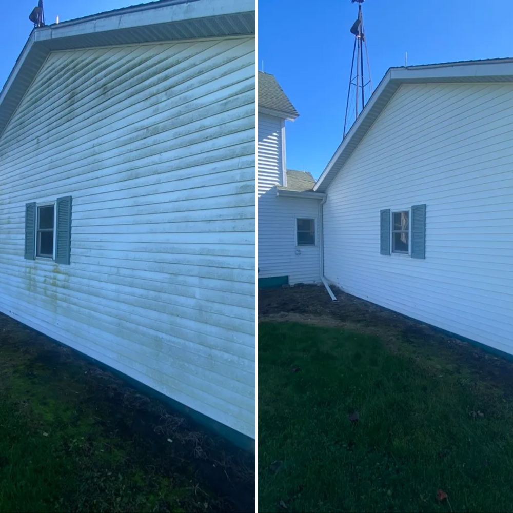 Home Softwash for Hometown Home Services Inc. in Knox, IN