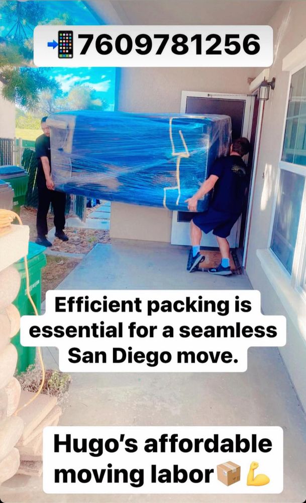 All Photos for Hugo’s Affordable Moving Labor in San Diego, CA
