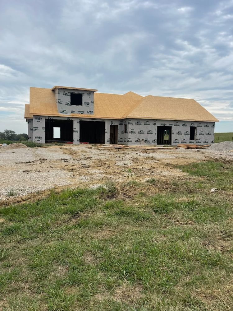 Framing for Edgecomb Builders in Garnett, KS