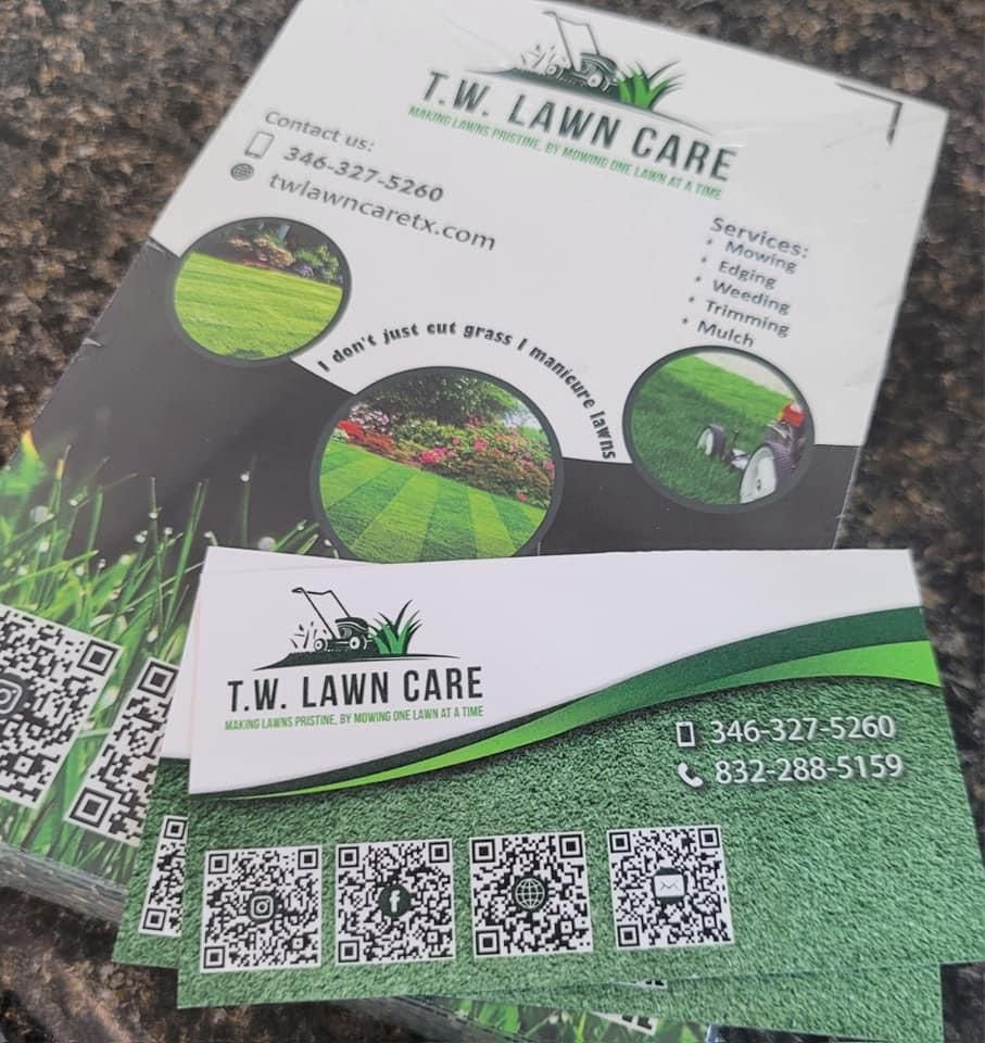 Fall Clean Up for T.W. Lawn Care in Pearland, TX