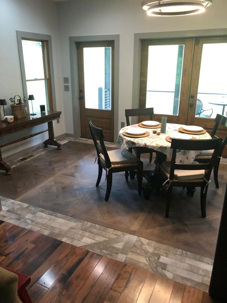 Our comprehensive flooring services enhance your home with expert installation, durable materials, and stylish designs. Trust our skilled team to bring warmth and elegance to every room in your house. for Grizzly Construction, Inc. in Hayesville, NC