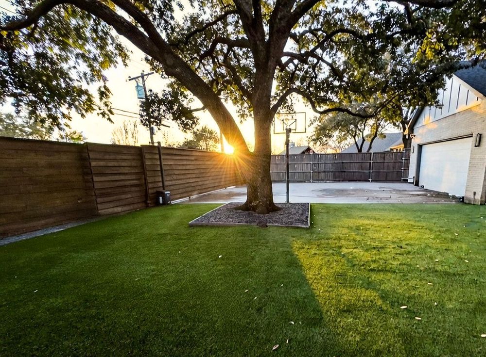 Turf & Landscaping for Walker Custom Exteriors in Dallas, TX