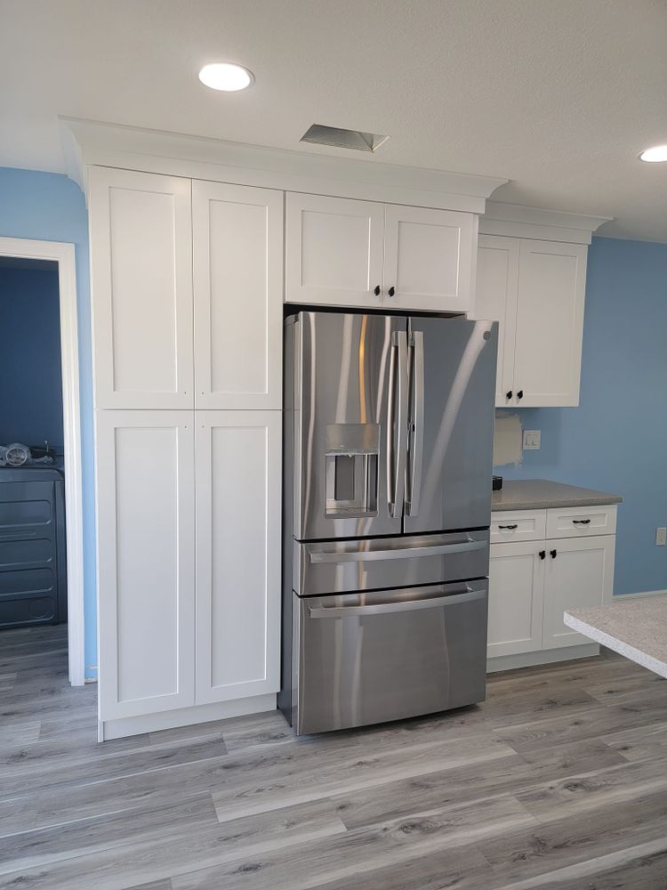 Transform your home with our Custom Cabinet Design and Installation service. Enhance functionality and style while seamlessly complementing your deck & patio installation, creating a unified indoor-outdoor living experience. for DR Cabinetry in Palm Bay, FL