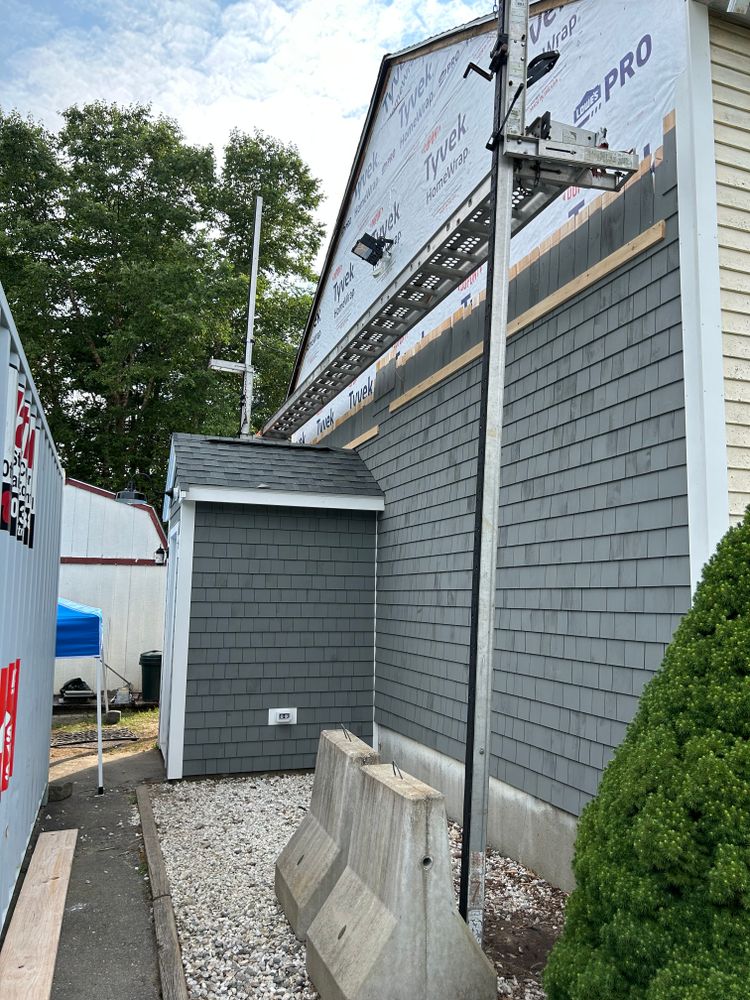 Exterior Renovations for SJ Burke Construction in East Bridgewater, MA