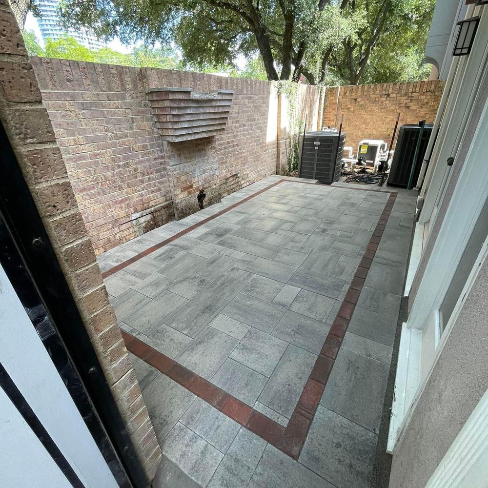 Pavers for OTM Hardscape & Construction in Houston, TX