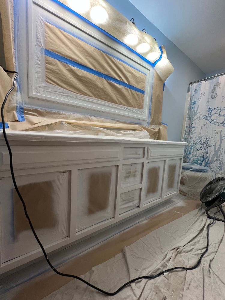 Cabinet Painting for TL Painting in Joliet, IL