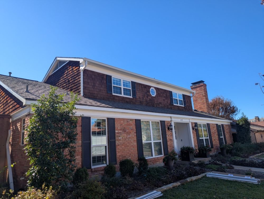 Our Gutter Repair & Replacement service ensures your home's drainage system functions perfectly, preventing water damage. We provide reliable repairs and seamless replacements to maintain optimal performance and protect your property investment. for The Gutter Brothers LLC in Richardson, TX