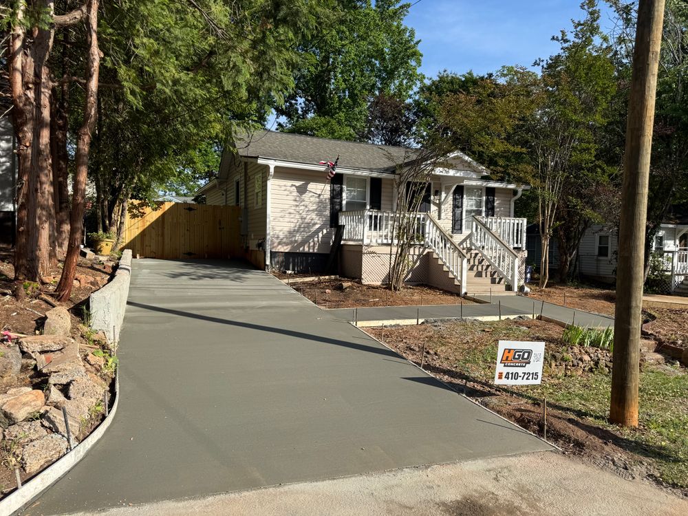 Concrete for HGO Construction & Grading LLC in Spartanburg, SC