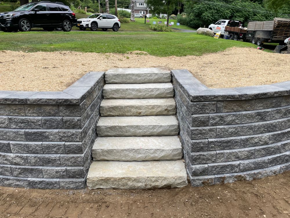 Landscape Steps & Stepping Stones for NK Landscaping LLC in Dutchess County, NY