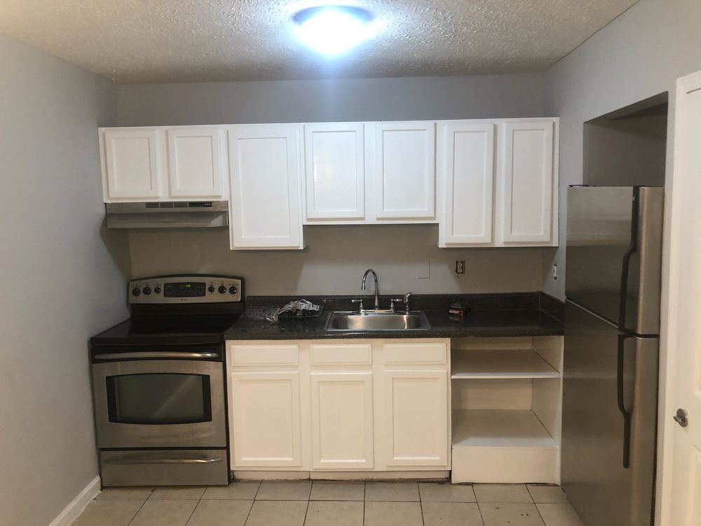 Revitalize your kitchen and cabinets with our refinishing service, bringing new life to your space through expert painting techniques that combine durability, aesthetic appeal, and cost-effectiveness. for Atlanta's Brightway Painting LLC in Tucker, GA