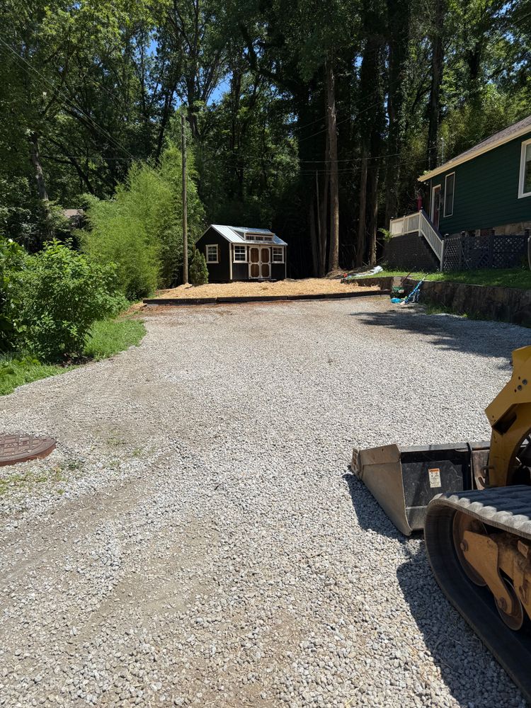 If you're in need of driveway repair, our team is here to help. We can grade and excavate your driveway to fix any sunken or uneven areas. We'll also make sure the surface is smooth and free of any bumps or cracks. Contact us today for a quote! for T Crane Grading LLC in Clarkesville, GA
