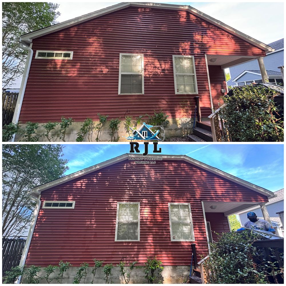 House/concrete cleaning for RJL Painting & Pressure Washing LLC in Charleston, SC