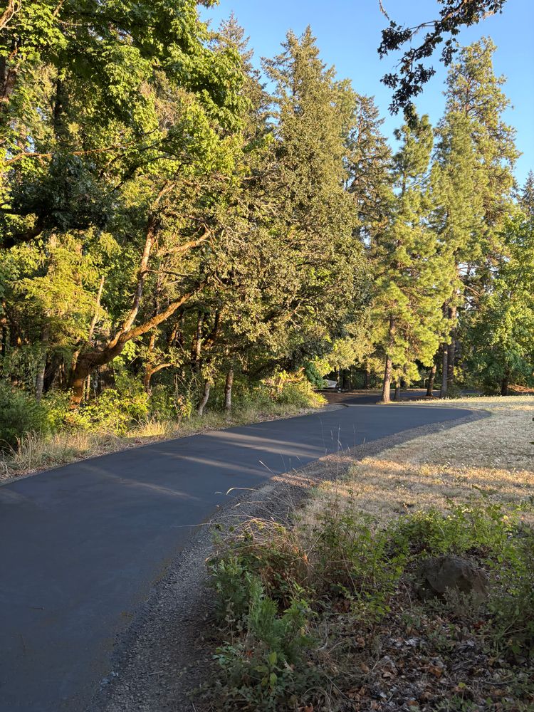Asphalt / Seal coat for Limitless Excavation & Land Clearing in Eugene, OR