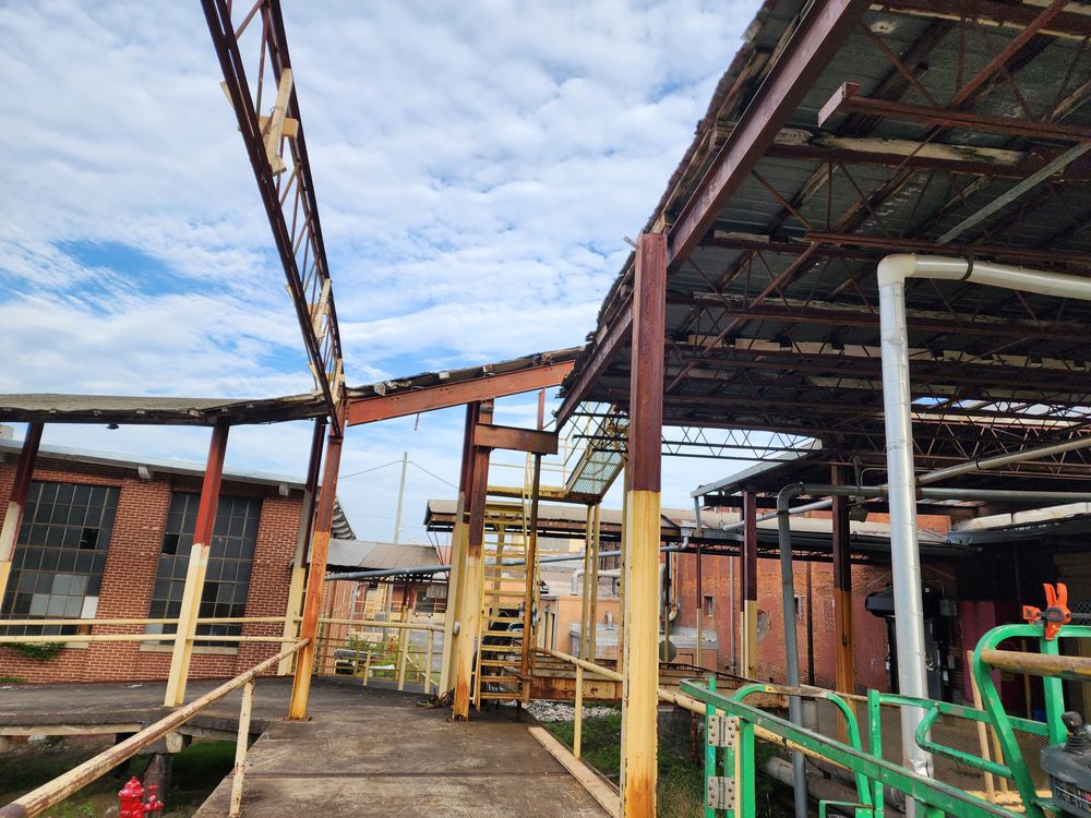 Industrial Plant Dock Roof Replacement for Merl's Construction LLC in Statesville, NC