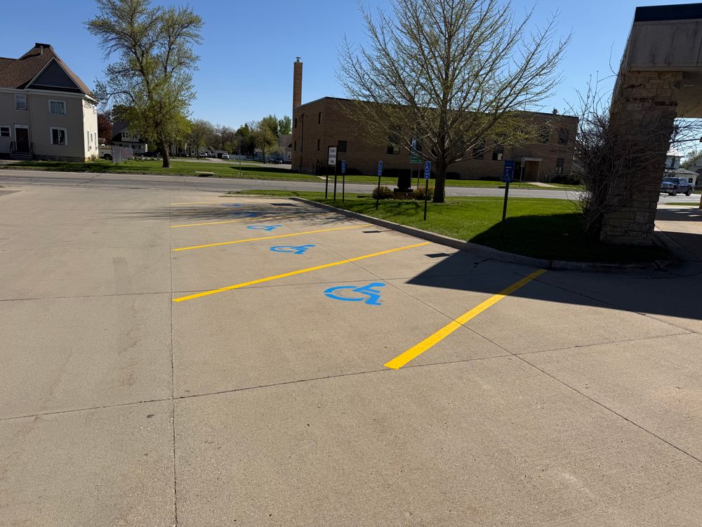 All Photos for Midwest Line Striping LLC in Spirit Lake, IA