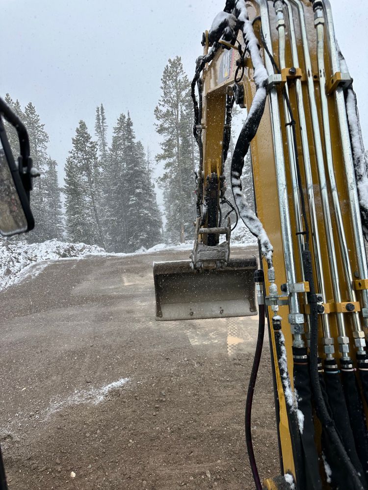 Dirt Work for R&H Homes in Bozeman, MT