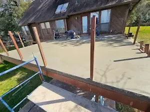 Enhance your home's curb appeal with our expert Concrete Installation service, providing durable and aesthetically pleasing solutions for driveways, patios, and walkways that meet all your design preferences and functional needs. for RCL Concrete and Landscaping in Bertram, TX
