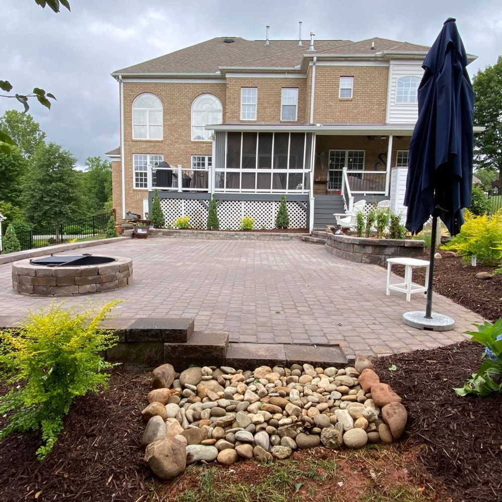 Hardscaping for L & C Landscaping in Statesville, NC