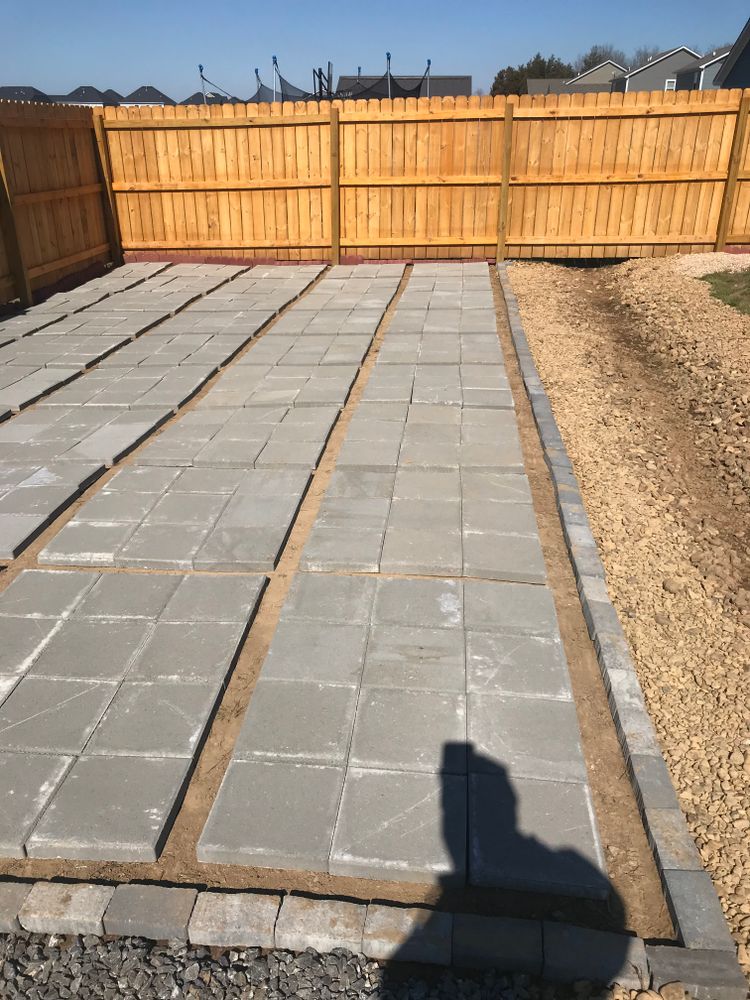 Put down pavers, P gravel and we will be glad to design it or help you design, but you. for Team Bard Lawn Care SVC in Woodbury, TN
