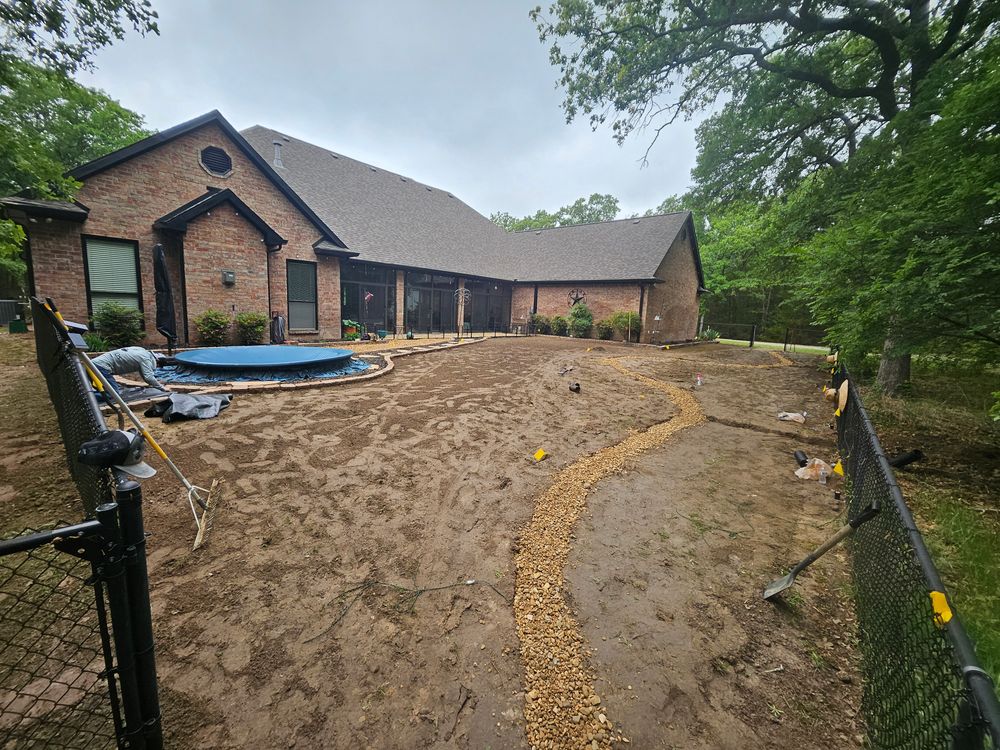 Mowing for Ornelas Lawn Service in Lone Oak, Texas