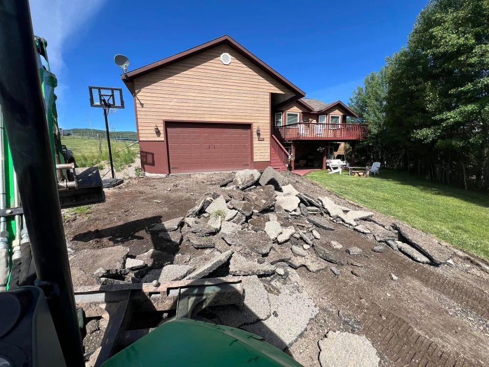 Our Land Clearing & Demolition service efficiently removes unwanted structures and vegetation, preparing your site for new projects while ensuring safety and minimal disruption to your property. for Kilroy Construction in Afton, WY