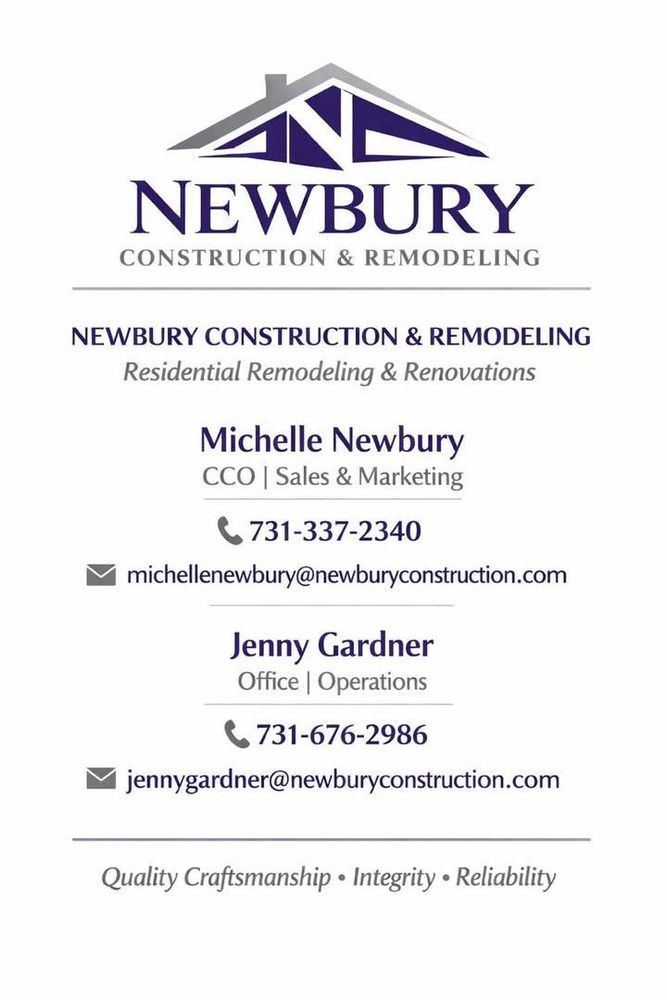 All Photos for Newbury Construction & Remodeling LLC in Trenton, TN