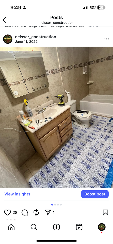 Flooring for Neisser Construction in Philadelphia, PA