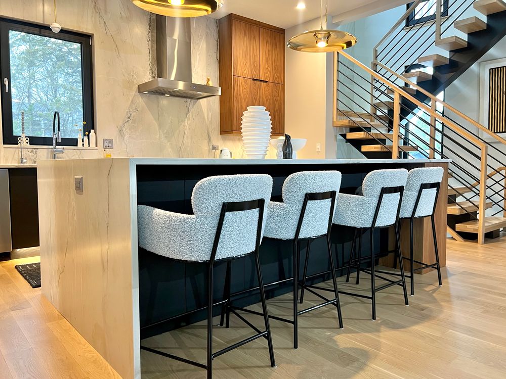 Prospect Heights Modern Kitchen for Ekwood Finishes in St. Charles, IL