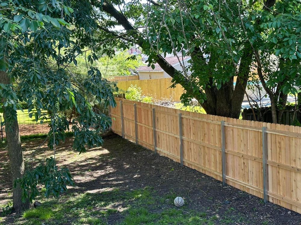 Fence Installation for Illinois Fence & outdoor co. in Kewanee, Illinois