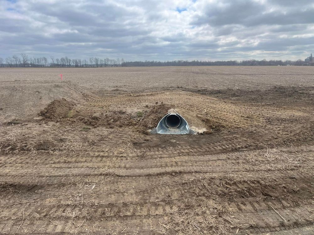 Excavating for KW Earthworks in Connersville, IN