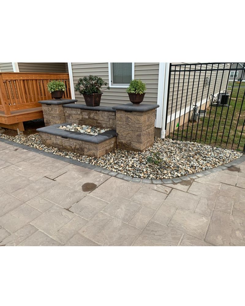 Hardscaping for B&L Management LLC in East Windsor, CT