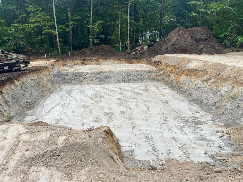 Excavating for M.J. Merrill & Sons Excavation in Manchester, NH