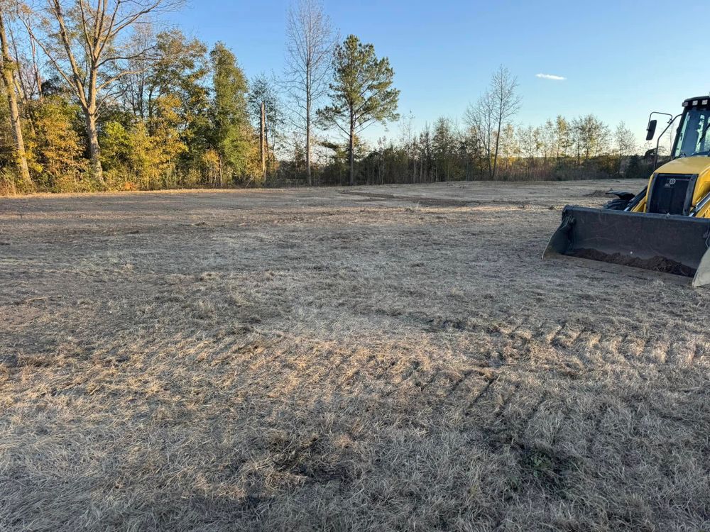Excavating for Clean Acres LLC in Hartsville, SC