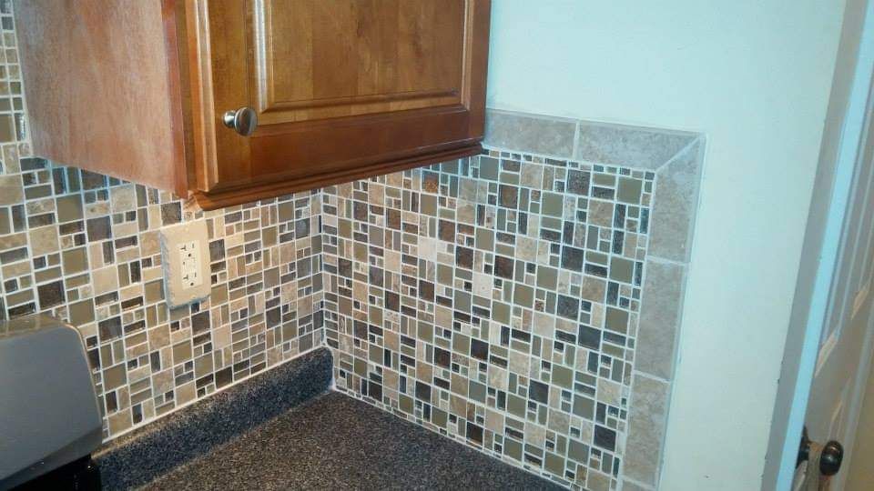 Tile work for John Colvin's Home Improvement in Modoc,  IN