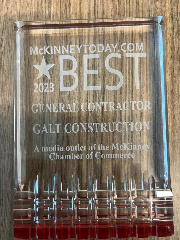 All Photos for Galt Construction in McKinney, TX
